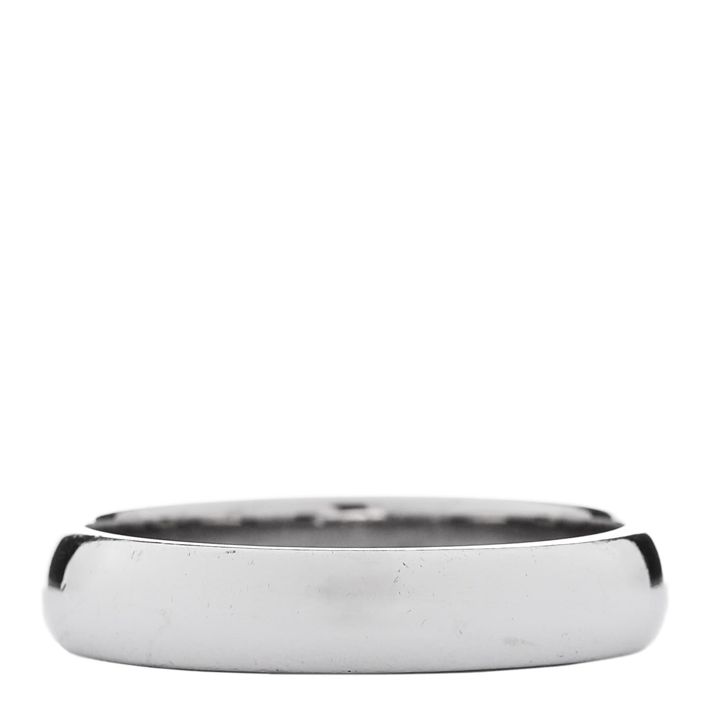 Platinum 4.5mm Forever Wedding Band Ring 61 9.5