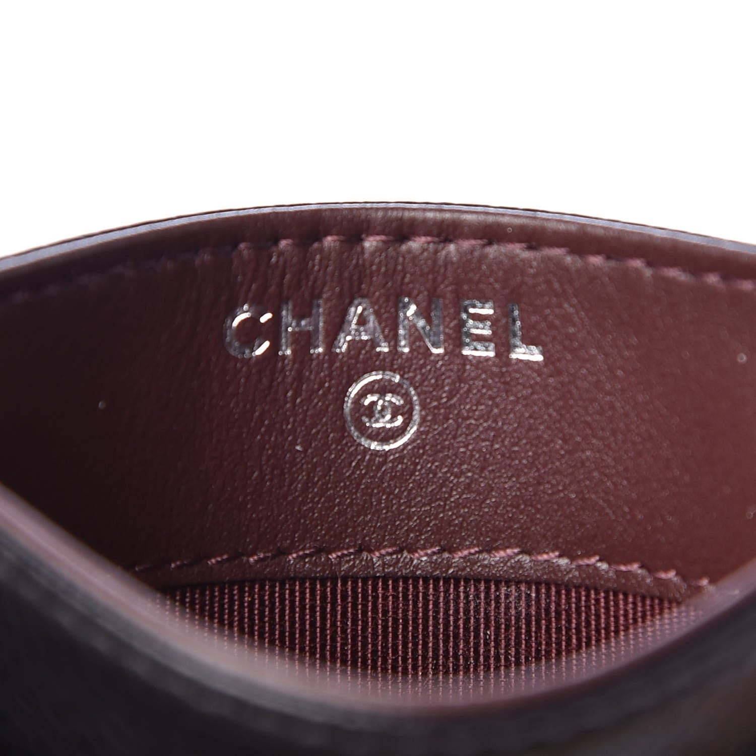 Chanel Caviar Quilted Card Holder Black 6 of 9