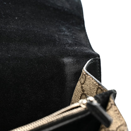 Gucci GG Supreme Monogram Medium Dionysus Shoulder Bag Black 12 of 21
