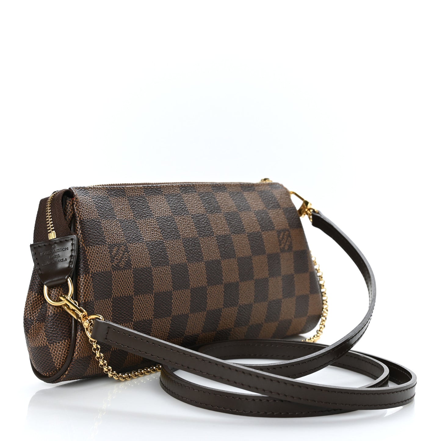 Damier Ebene Eva Clutch