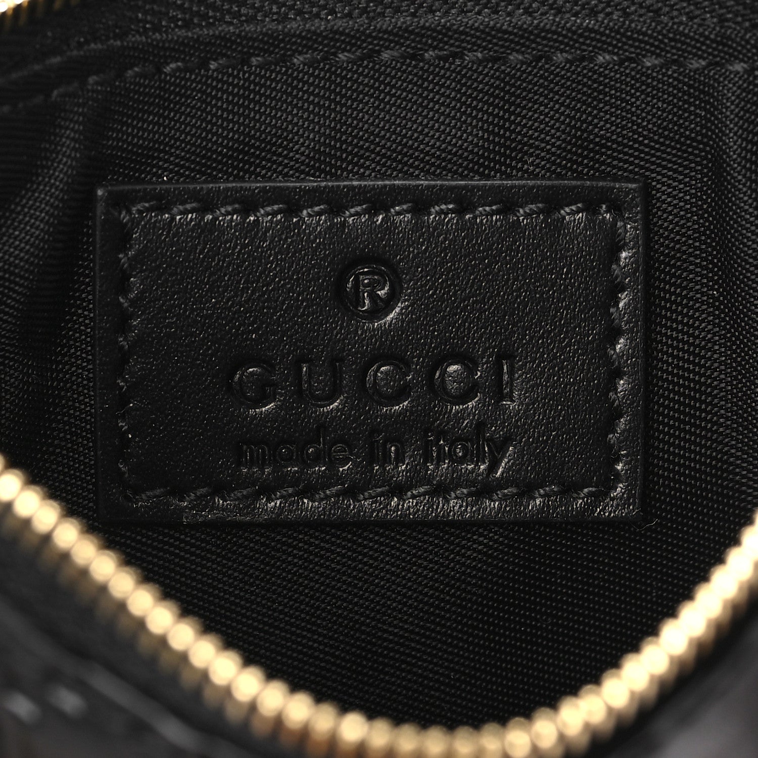 Gucci Guccissima Key Case Black 6 of 6