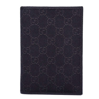 Gucci Monogram Passport Wallet Brown 1 of 7