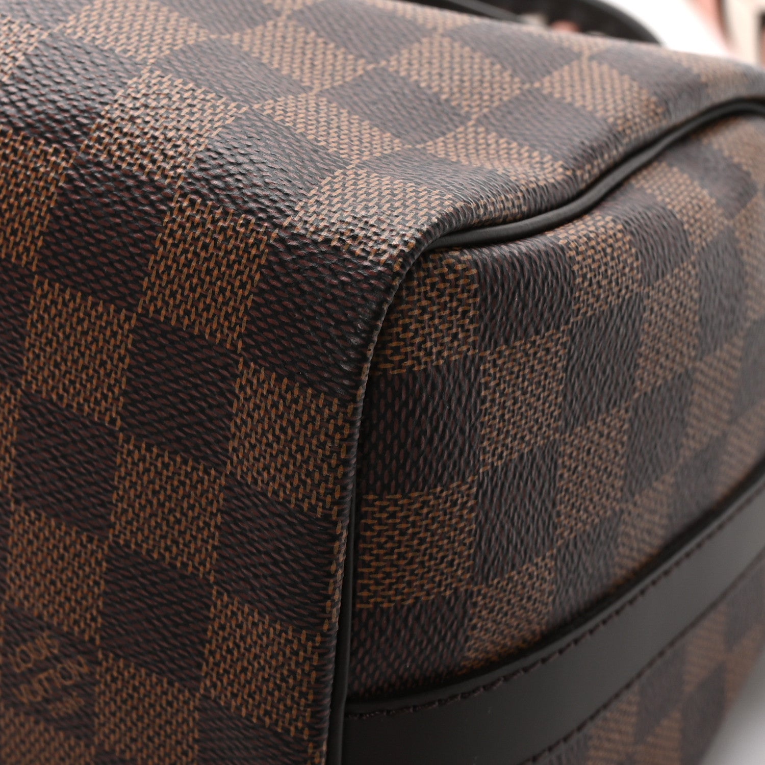 Louis Vuitton Damier Ebene Braided Speedy Bandouliere 25 Pink 9 of 11