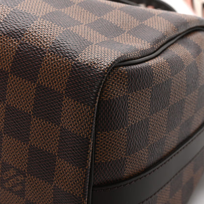 Louis Vuitton Damier Ebene Braided Speedy Bandouliere 25 Pink 9 of 11