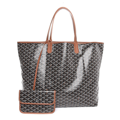 Goyard Goyardine Saint Louis GM Black Gold 1 of 7
