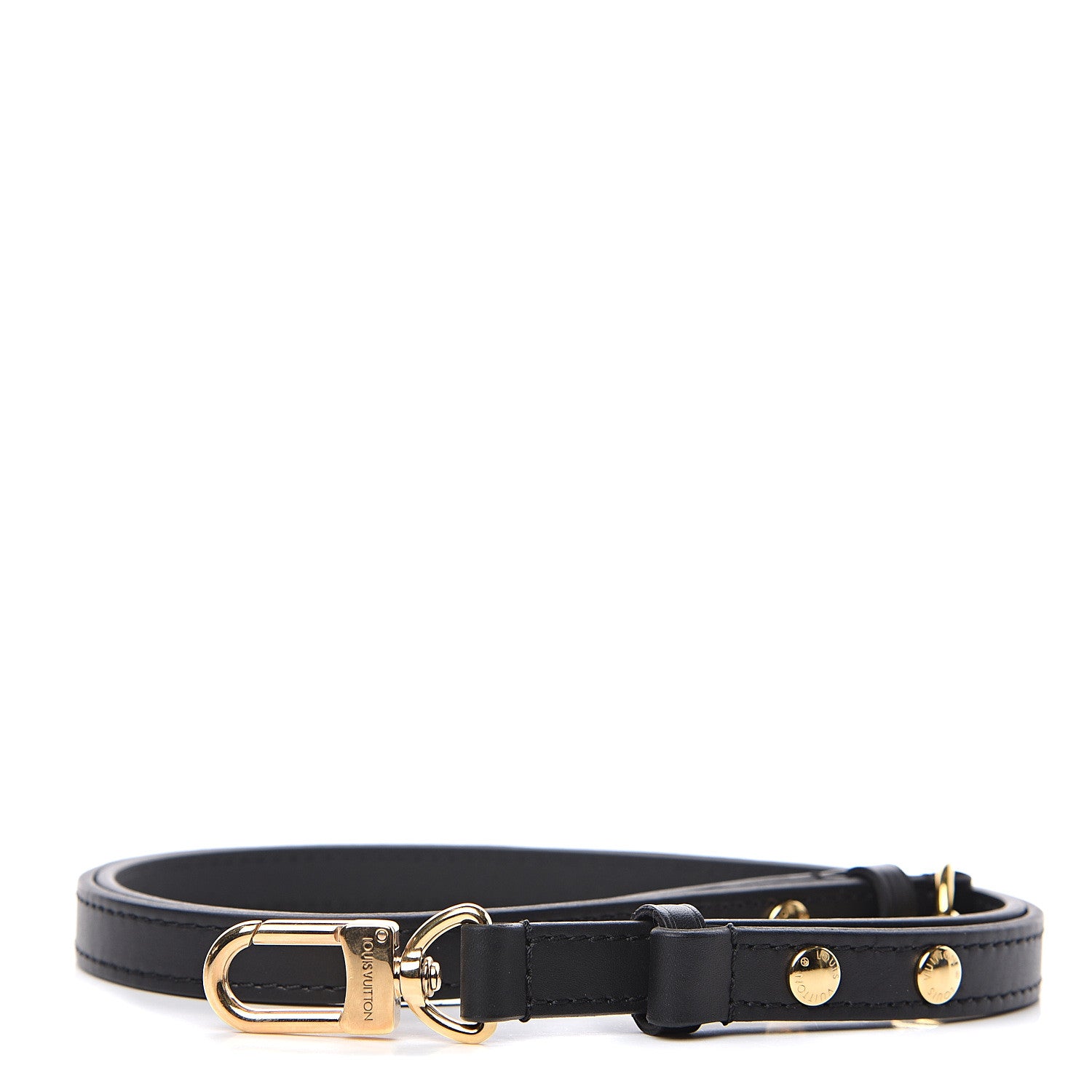 Louis Vuitton Calfskin NeoNoe Shoulder Strap Black 1 of 3
