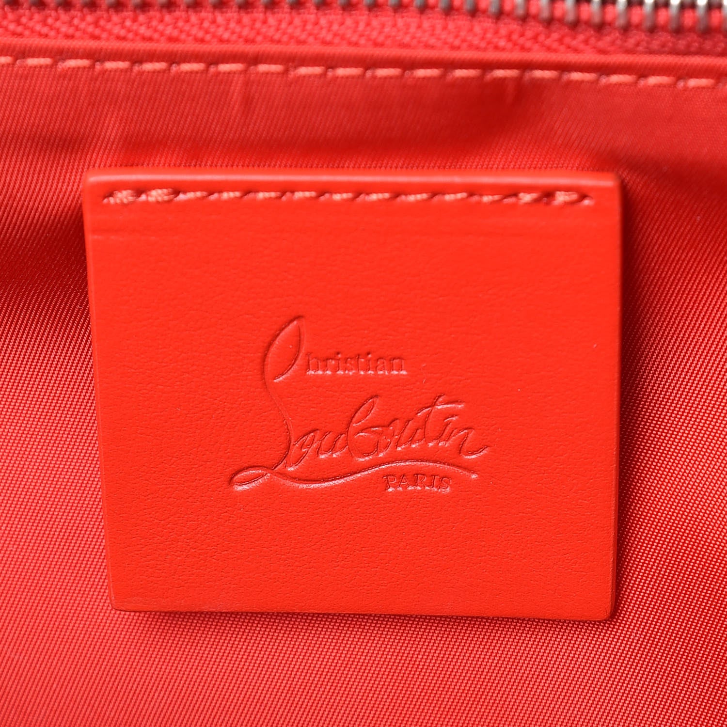 Christian Louboutin Nylon Calfskin Love Small Backloubi Backpack Black 8 of 12