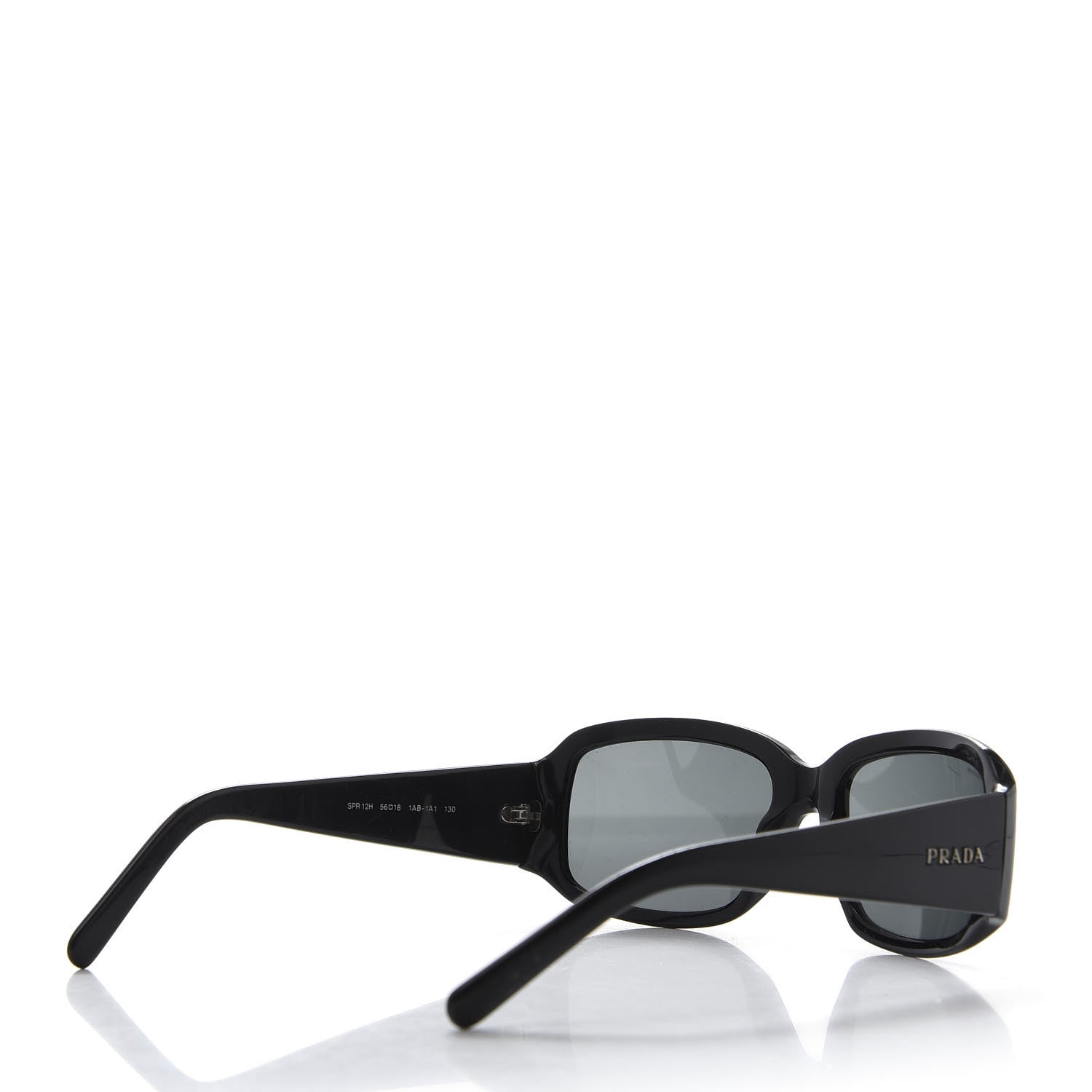 Prada Acetate Sunglasses SPR 12H Black 4 of 8
