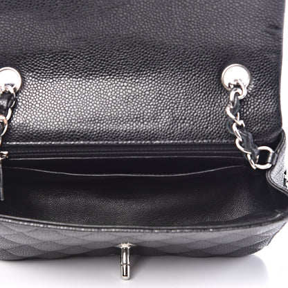 Chanel Caviar Quilted Mini Rectangular Flap Black 4 of 10