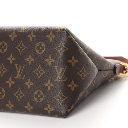 Louis Vuitton Monogram Beaubourg Hobo Mini Bordeaux Red Peach Safran Blue Jean Blue 7 of 10
