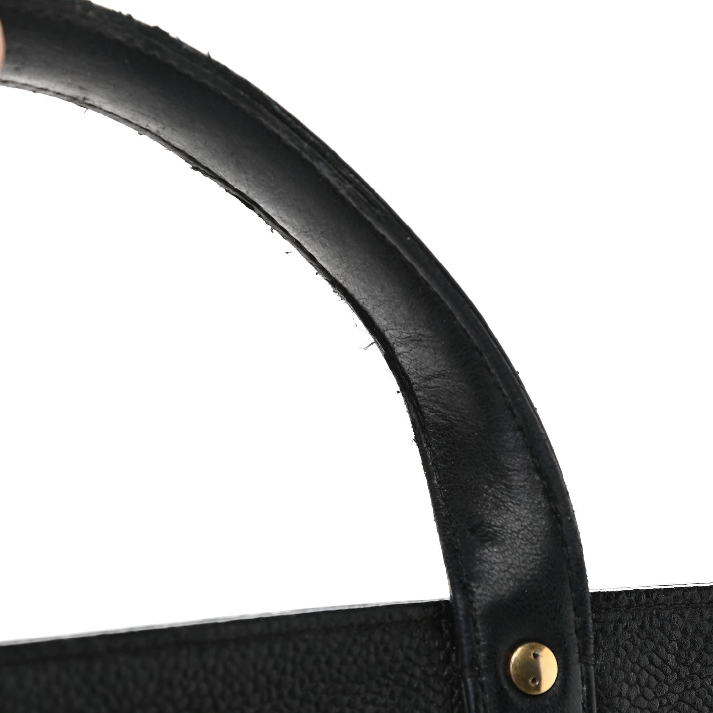 Caviar Large Shopping Tote Black