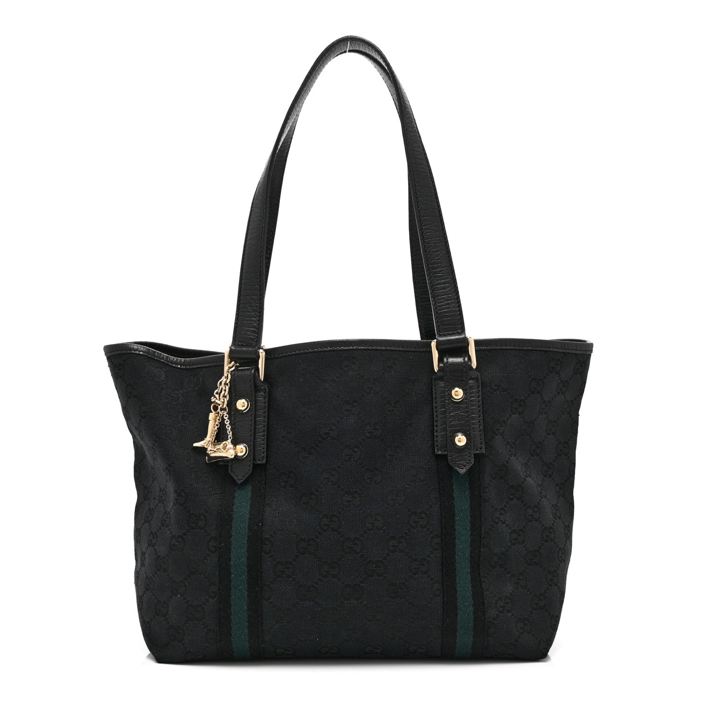 Denim Monogram Medium Jolicoeur Tote Black