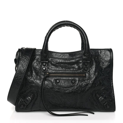 Balenciaga Agneau Arena Classic Hardware Small Le City Black 1 of 10