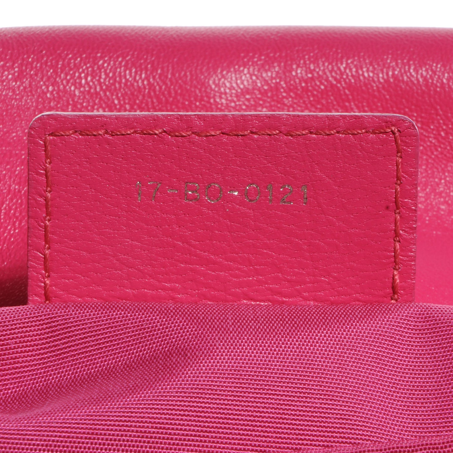 Lambskin Cannage New Lock Flap Pink