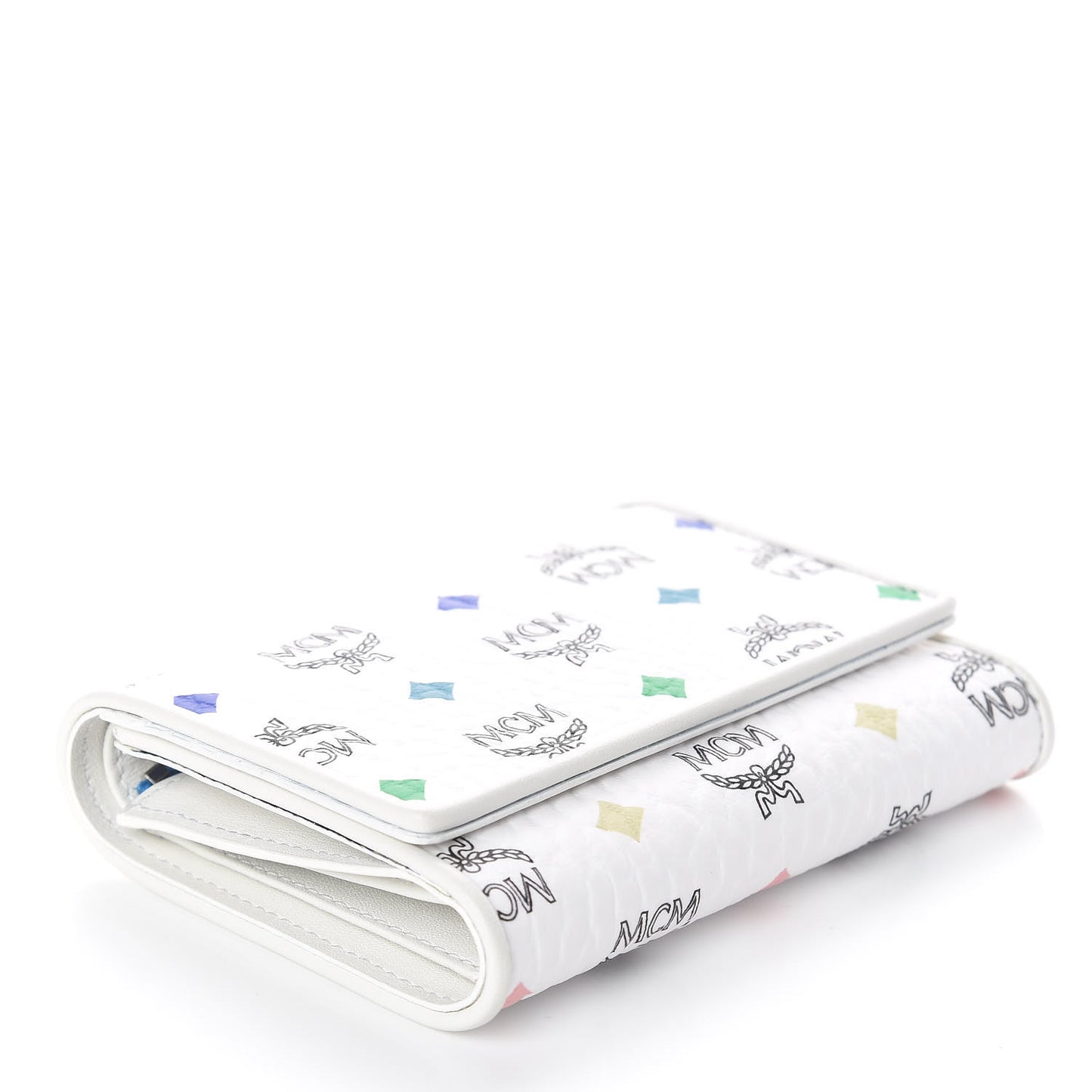 Skyoptic Visetos Tri-Fold Wallet Spectrum Diamond White