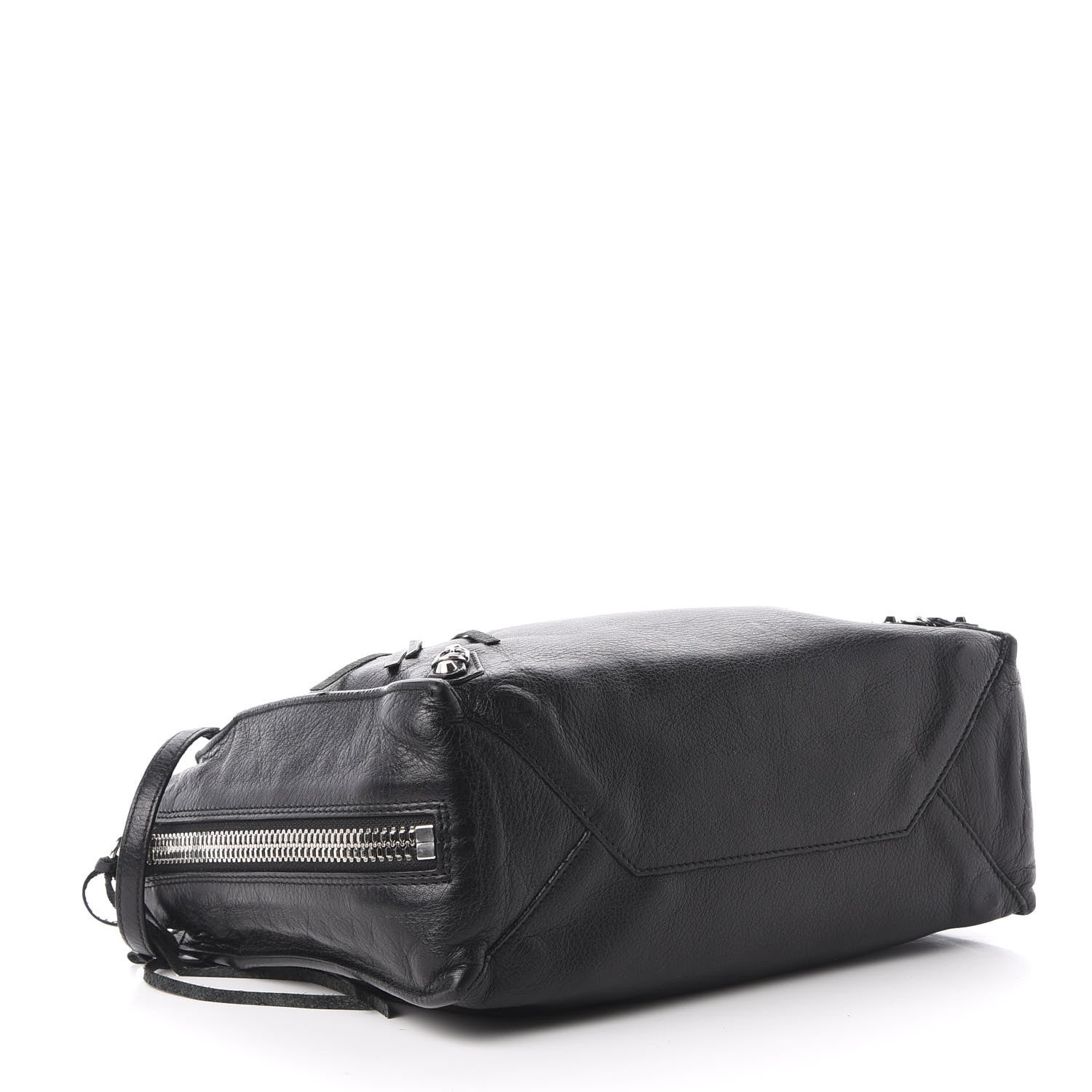 Balenciaga Veau Papier A6 Zip Around Tote Black 4 of 16