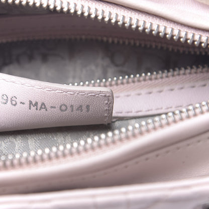 Christian Dior Lambskin Cannage Medium Lady Dior Light Pink 8 of 11