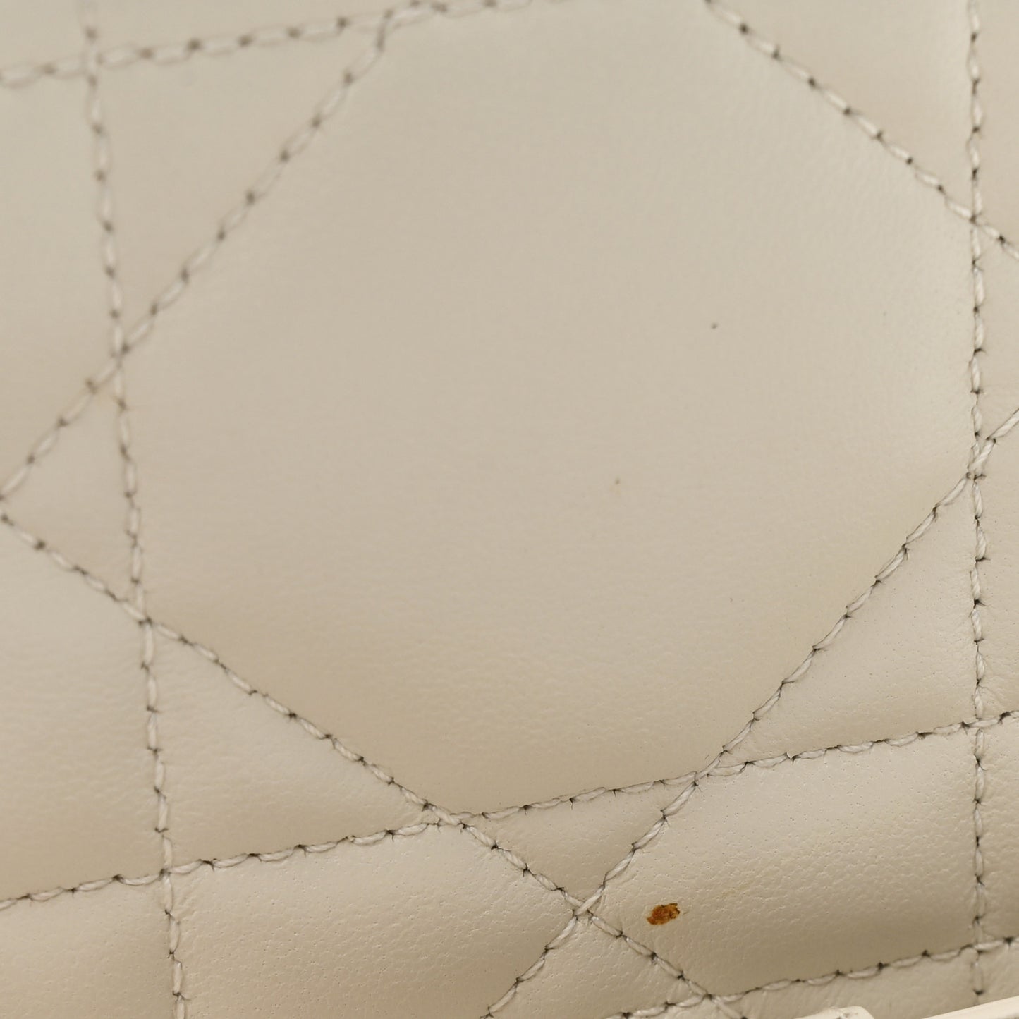Lambskin Macrocannage Mini Miss Caro Bag Latte