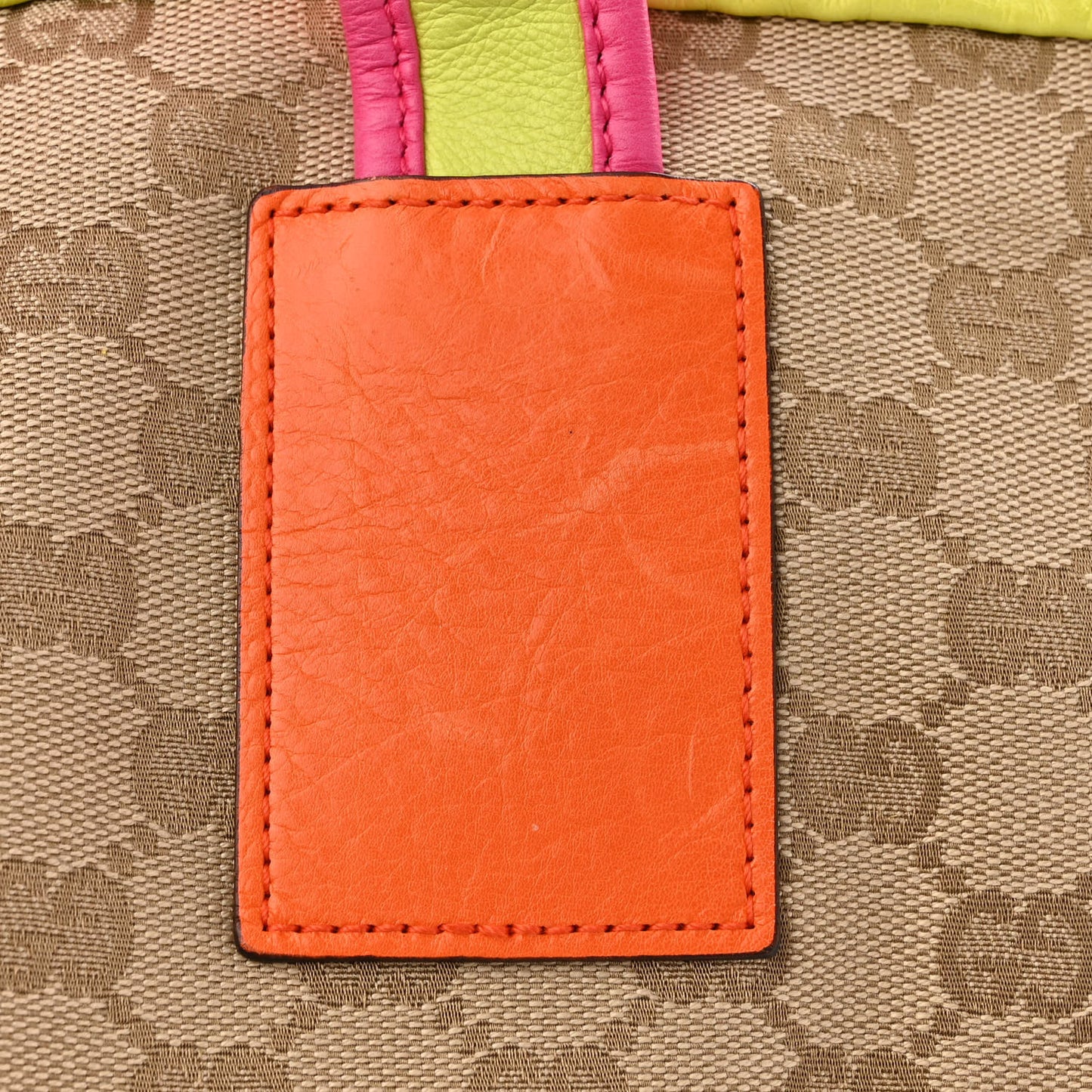 Monogram Large Tote Brown