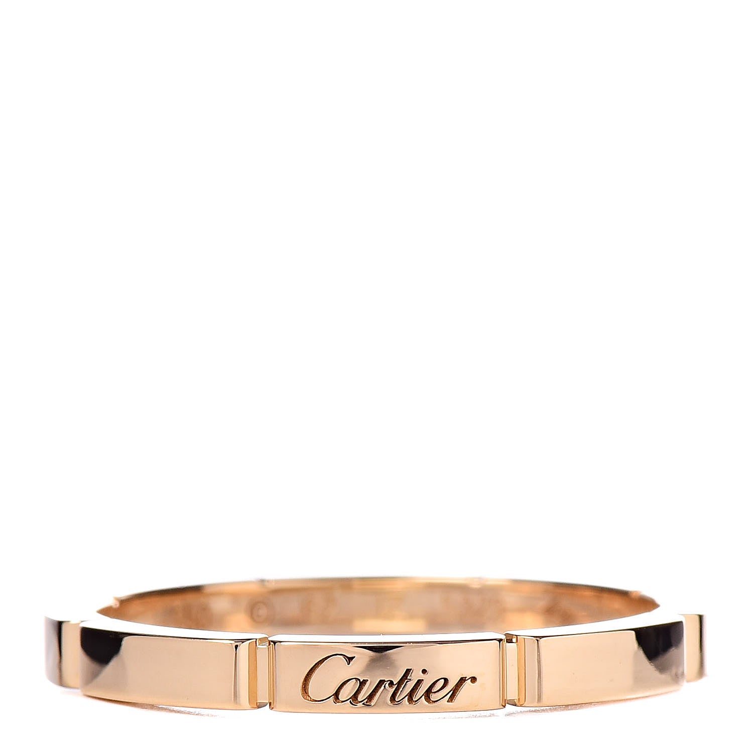 Cartier 18K Yellow Gold 2.5mm Maillon Panthere Wedding Band Ring 62 10 1 of 6