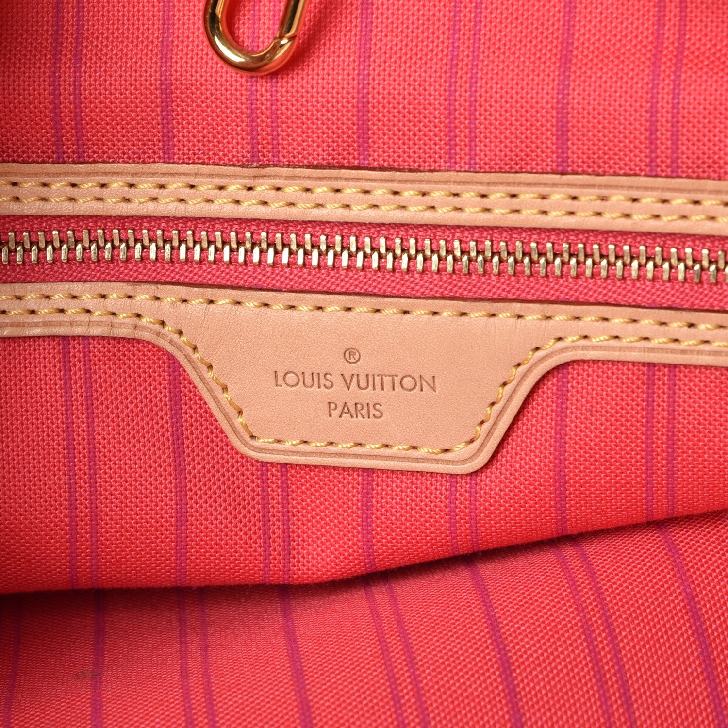 Louis Vuitton Damier Azur Delightful MM Pink 6 of 14