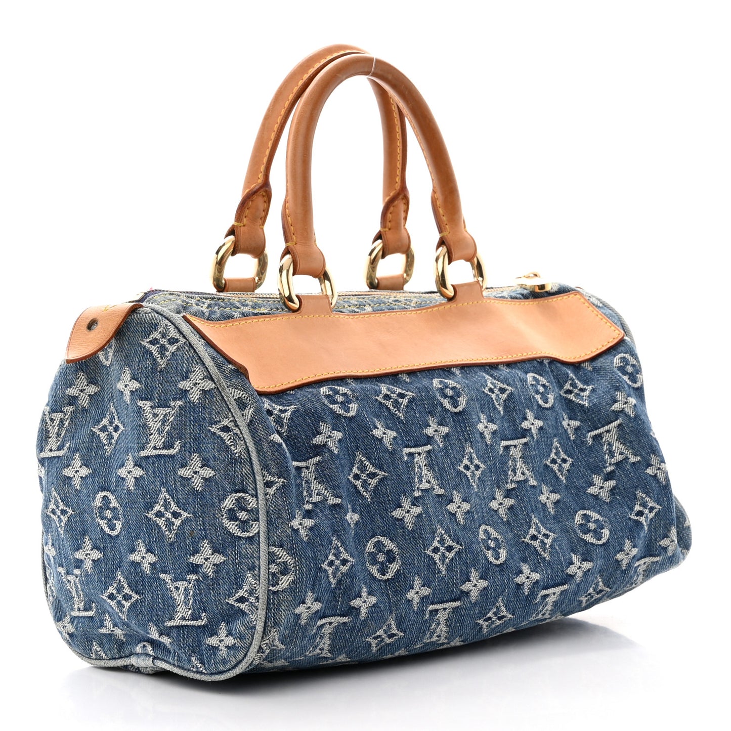 Monogram Denim Neo Speedy Blue