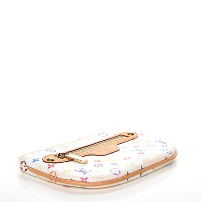 Louis Vuitton Monogram Multicolor Pochette Plate MM White 4 of 7