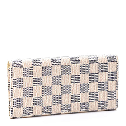 Louis Vuitton Damier Azur Josephine Wallet 2 of 9
