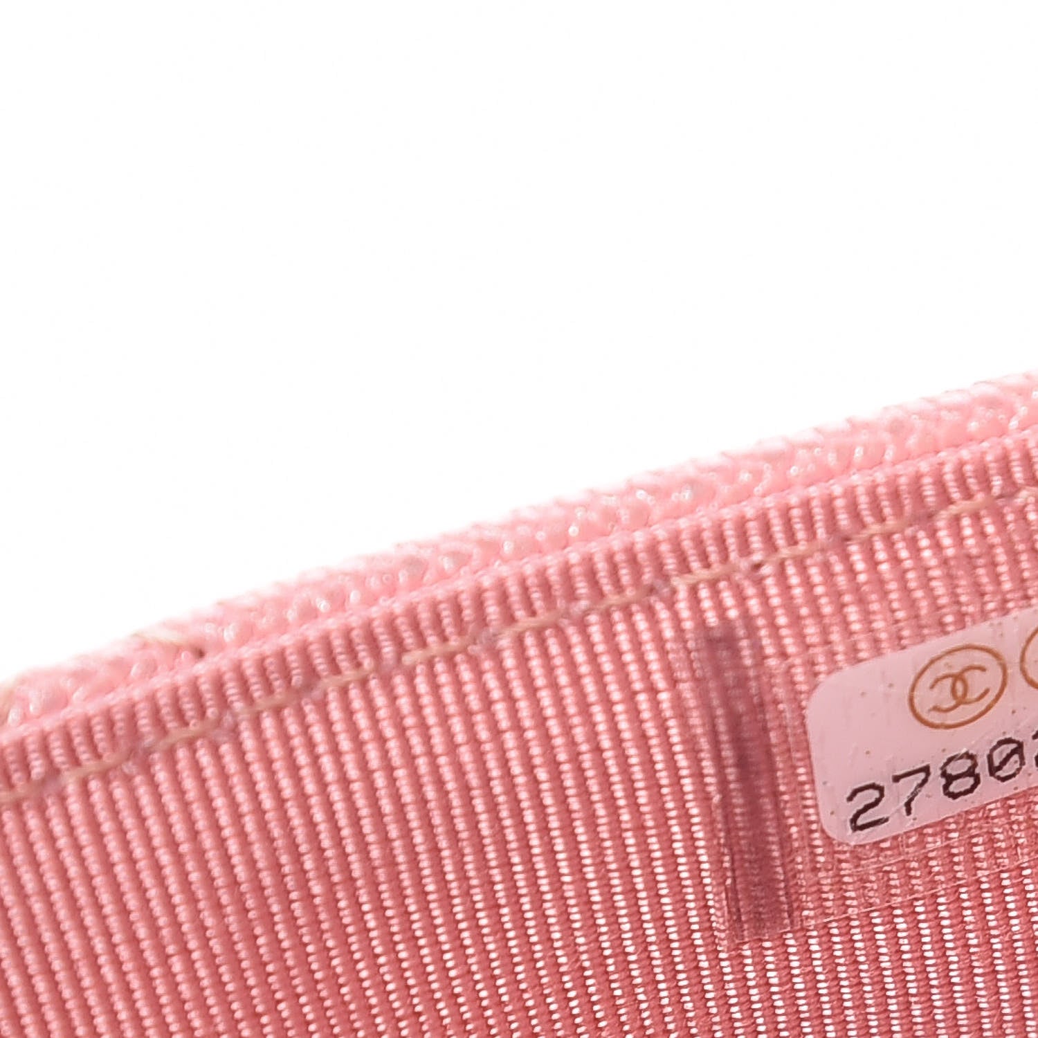 Chanel Iridescent Caviar Quilted Wallet on Chain WOC Rose Pink 8 of 9