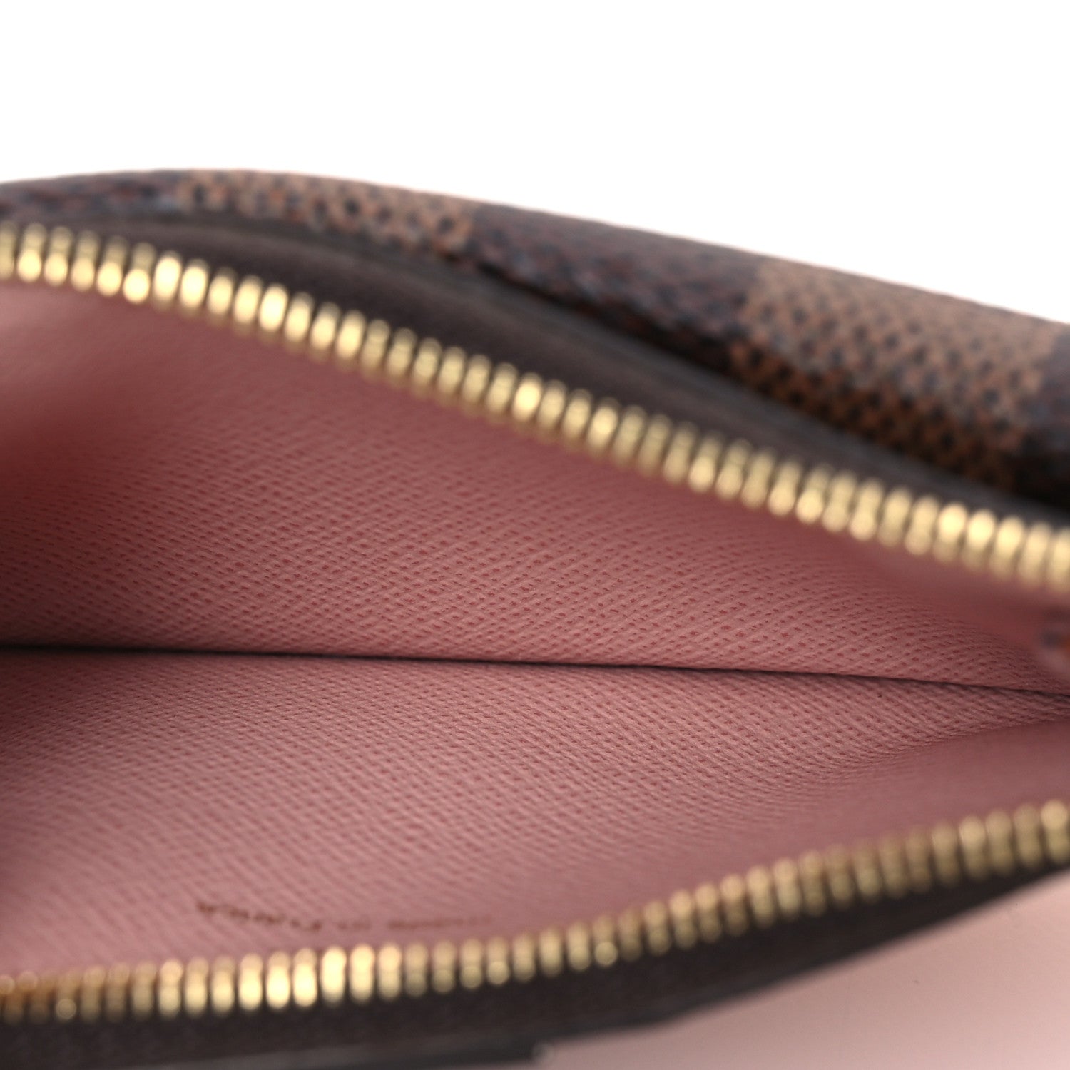 Louis Vuitton Damier Ebene Recto Verso Card Holder Rose Ballerine 6 of 8
