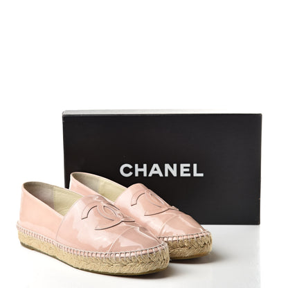 Chanel Patent CC Espadrilles 38 Pink 14 of 14