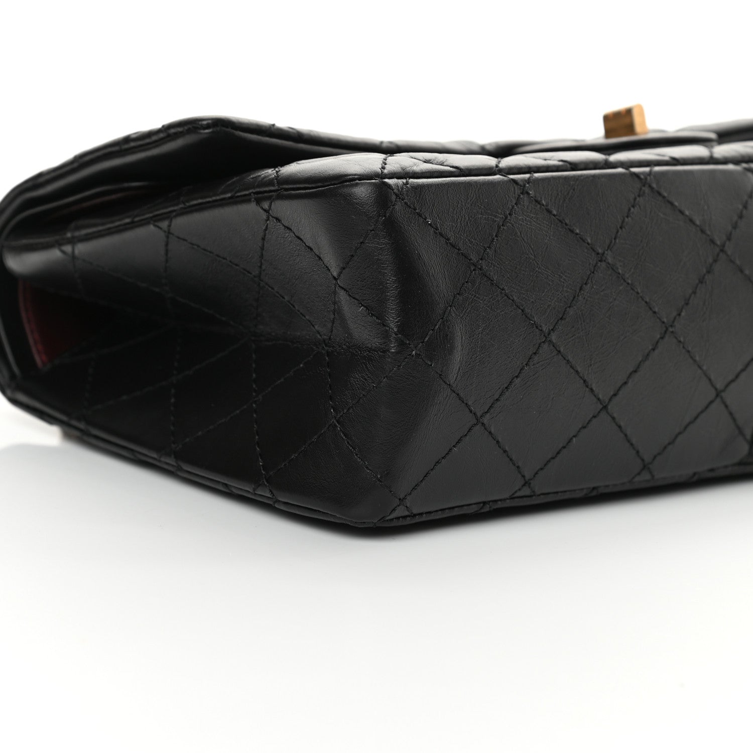 Chanel Aged Calfskin Quilted 2.55 Reissue 226 Flap Black 9 of 10
