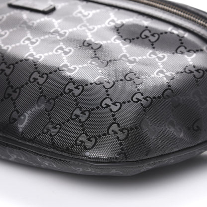 Gucci Imprime Monogram Belt Bag Black 8 of 9