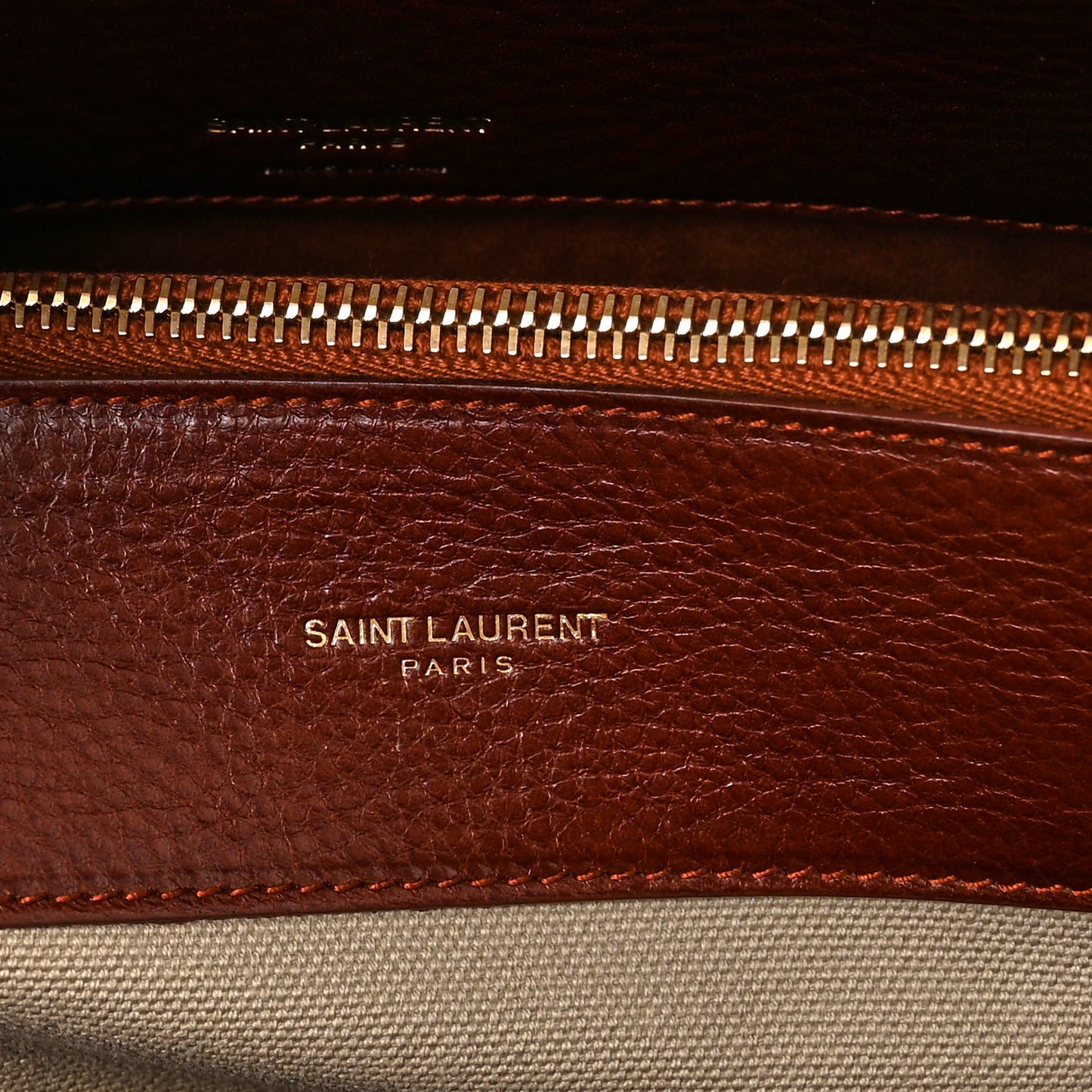 Grained Calfskin Medium Supple Sac De Jour Dark Brown