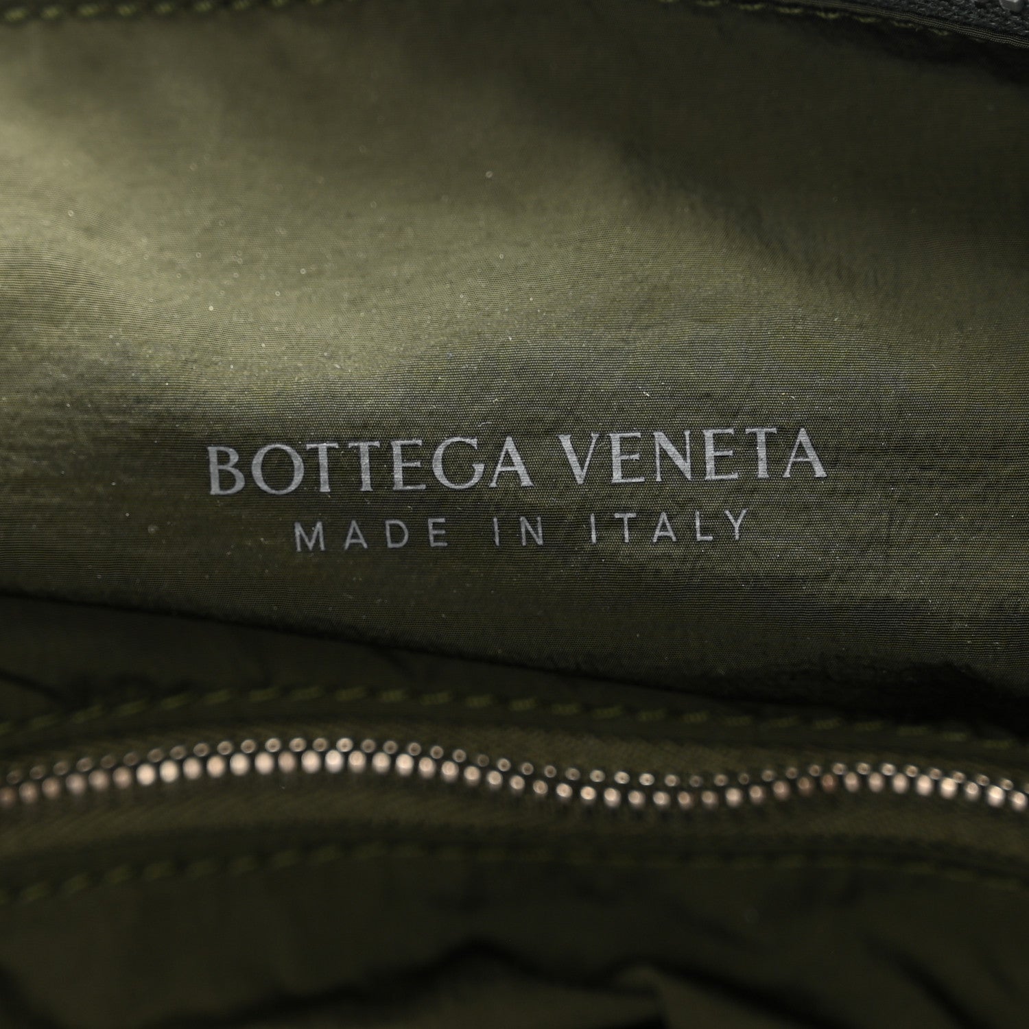 Bottega Veneta Jacquard Nylon Intrecciato Trekking Tote Khaki 6 of 8