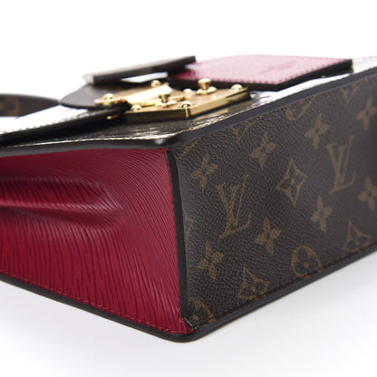 Louis Vuitton Vernis Epi Monogram Spring Street Bitume Metallise 7 of 11