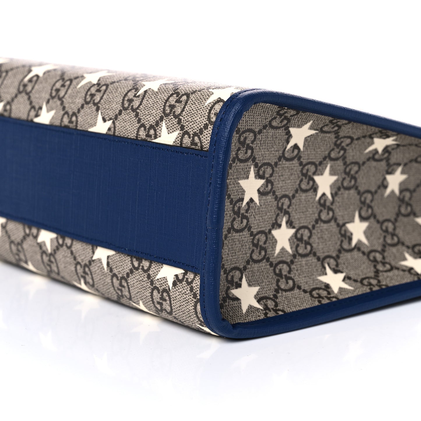 GG Supreme Monogram Stars Childrens Tote Beige Ebony Yellow Royal
