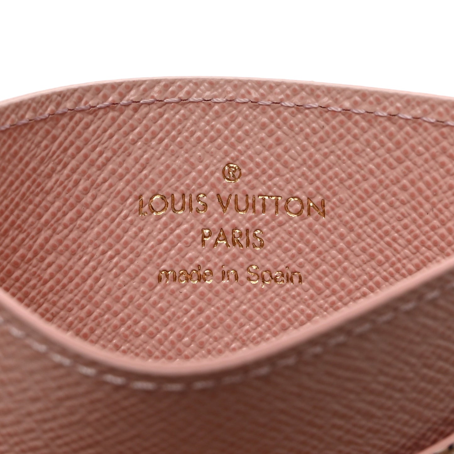 Damier Azur Daily Card Holder Rose Ballerine
