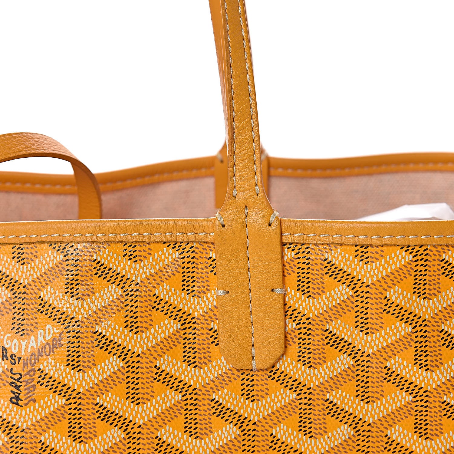 Goyard Goyardine Saint Louis PM Yellow 13 of 18