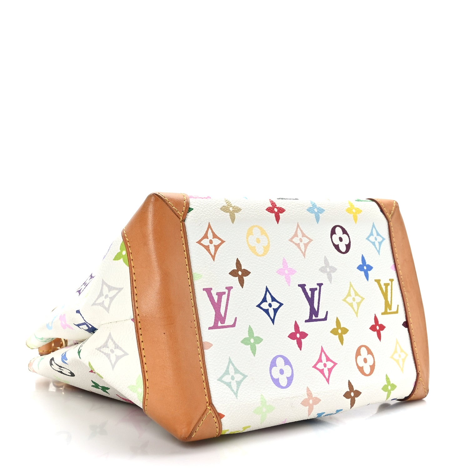 Louis Vuitton Monogram Multicolor Audra White 4 of 10