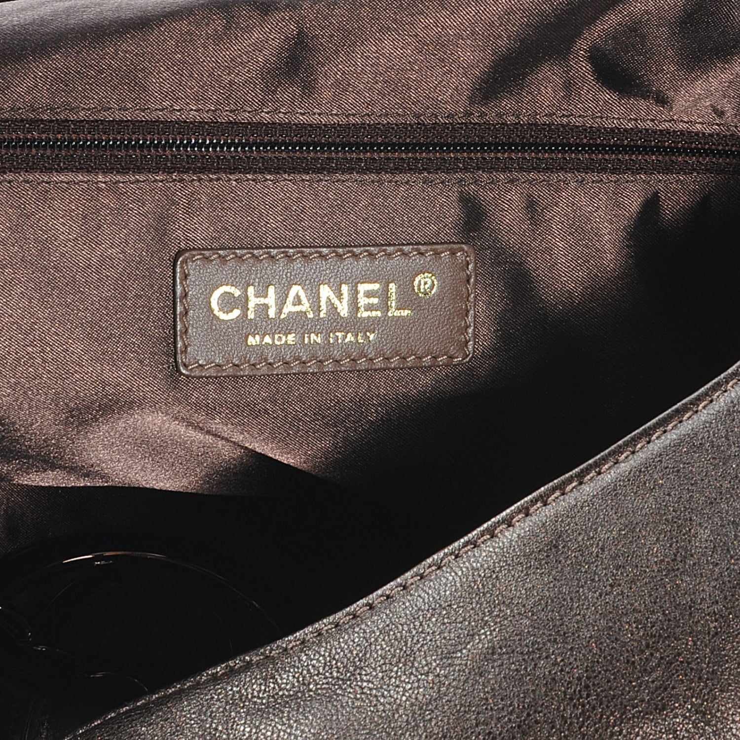 Chanel Calfskin Baby Coco Cabas Bronze 5 of 8
