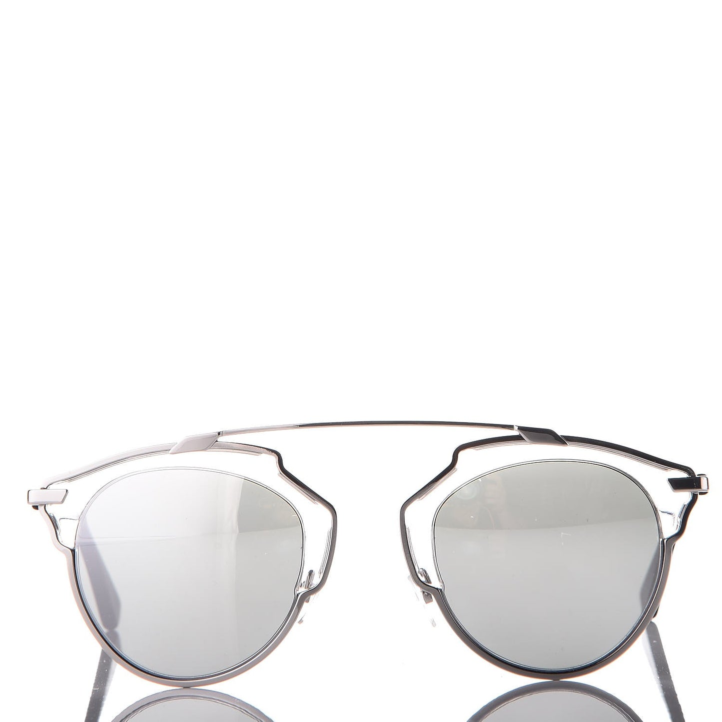 Mirrored So Real Sunglasses Silver