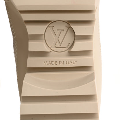 Louis Vuitton Suede Calfskin Laureate Platform Desert Boots 38 Taupe 8 of 9