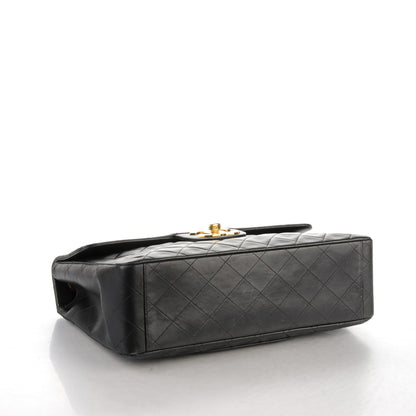 Chanel Lambskin Quilted XL Jumbo Single Flap Black 4 of 12