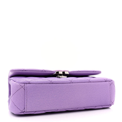 Chanel Shaded Caviar Quilted My Everything Small Flap Purple Light Purple 4 of 11