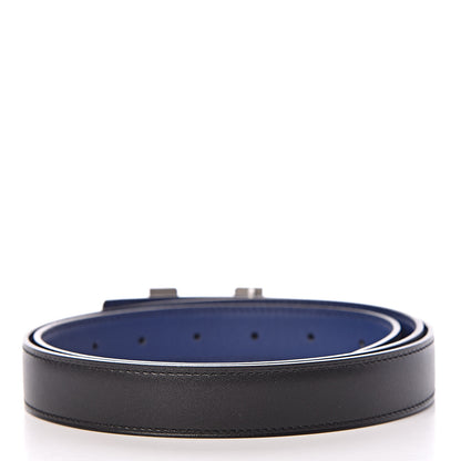 Hermes Swift Box Mini Constance 24mm H Belt 95 Bleu Saphir Black 3 of 6