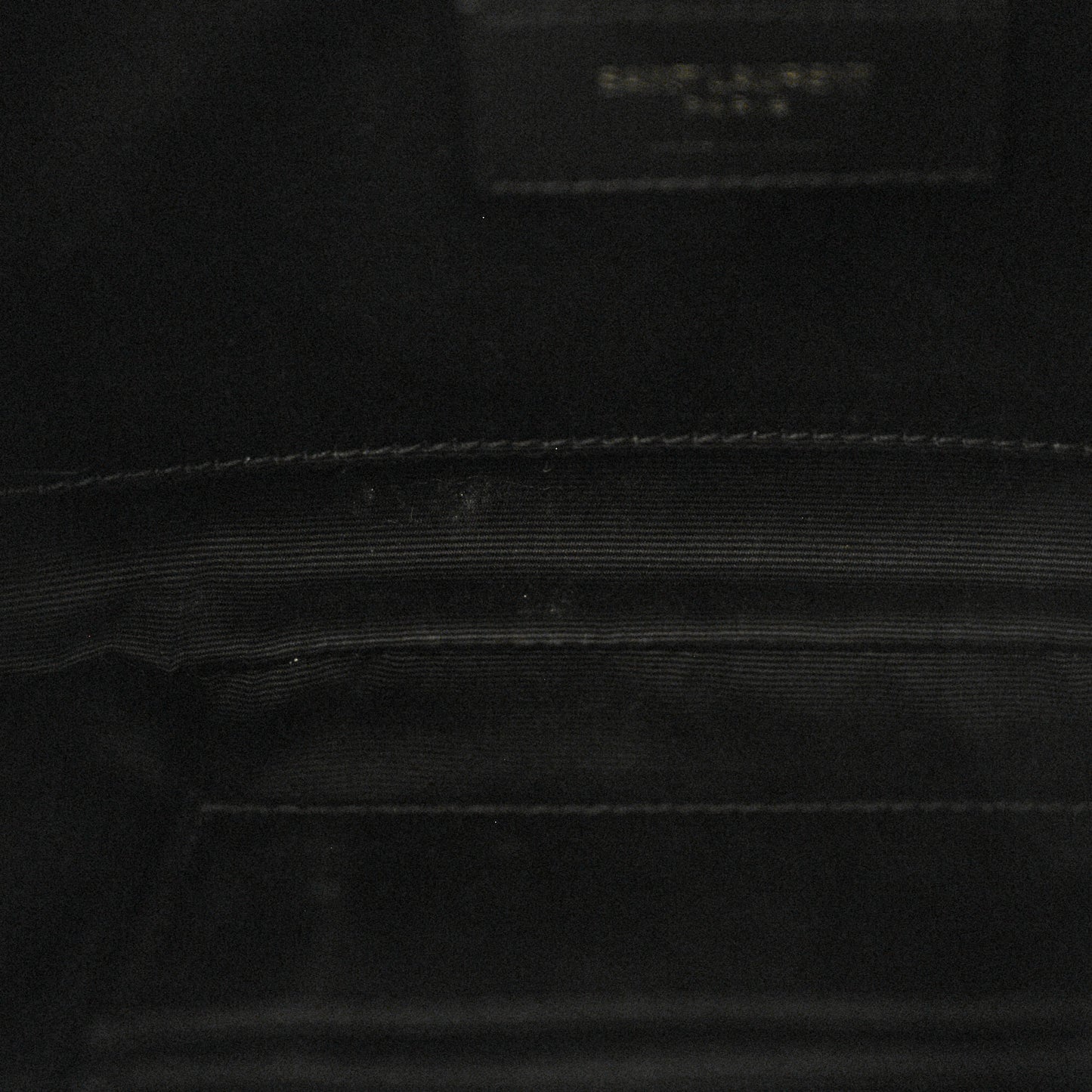 Grain De Poudre Monogram Belt Bag Black