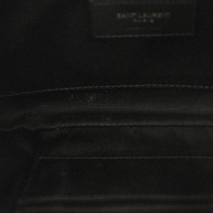 Saint Laurent Grain De Poudre Monogram Belt Bag Black 11 of 12