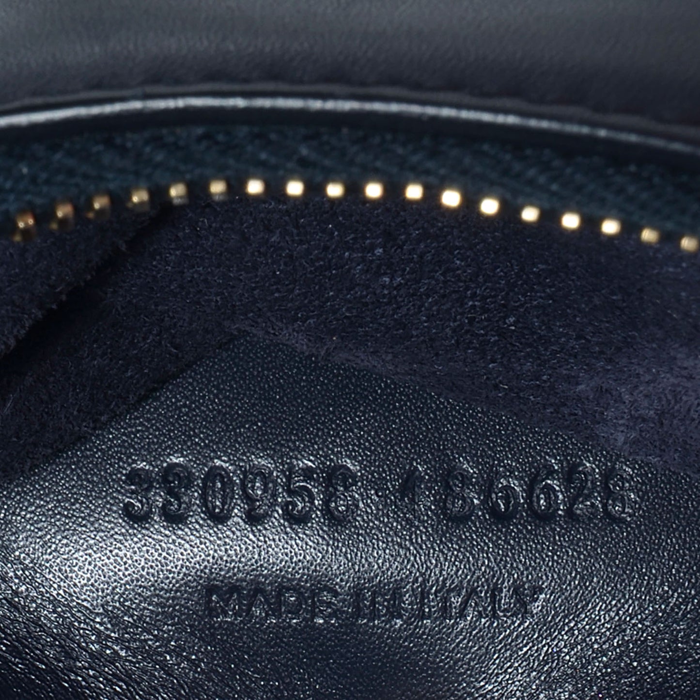 Calfskin Classic Baby Duffle Dark Blue