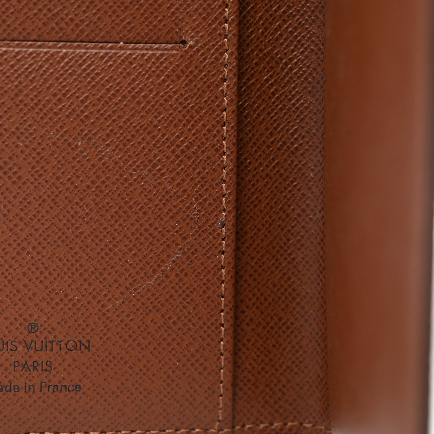 Monogram Pocket Agenda Cover